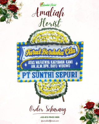 Papan Bunga Duka di Yosodadi