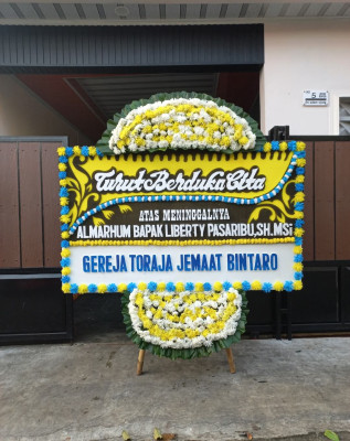 Papan Bunga Duka di Yosodadi