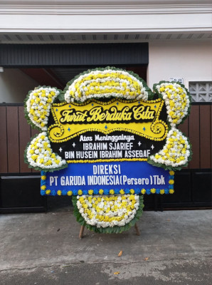 Papan Bunga Duka di Yosodadi