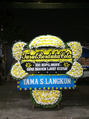 Papan Bunga Duka di Yosodadi